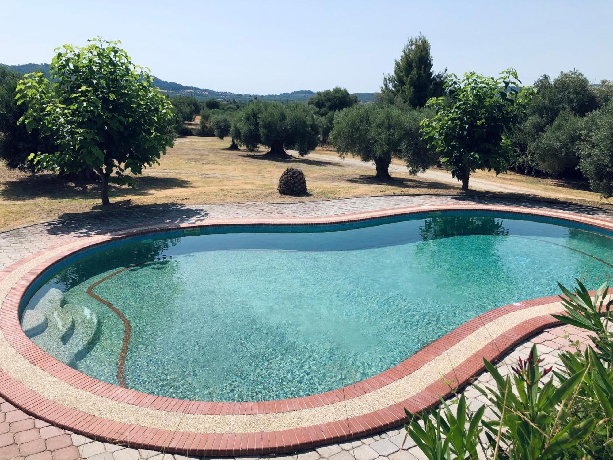 Luxury 2-floor villa!! Skála Foúrkas Exteriör bild